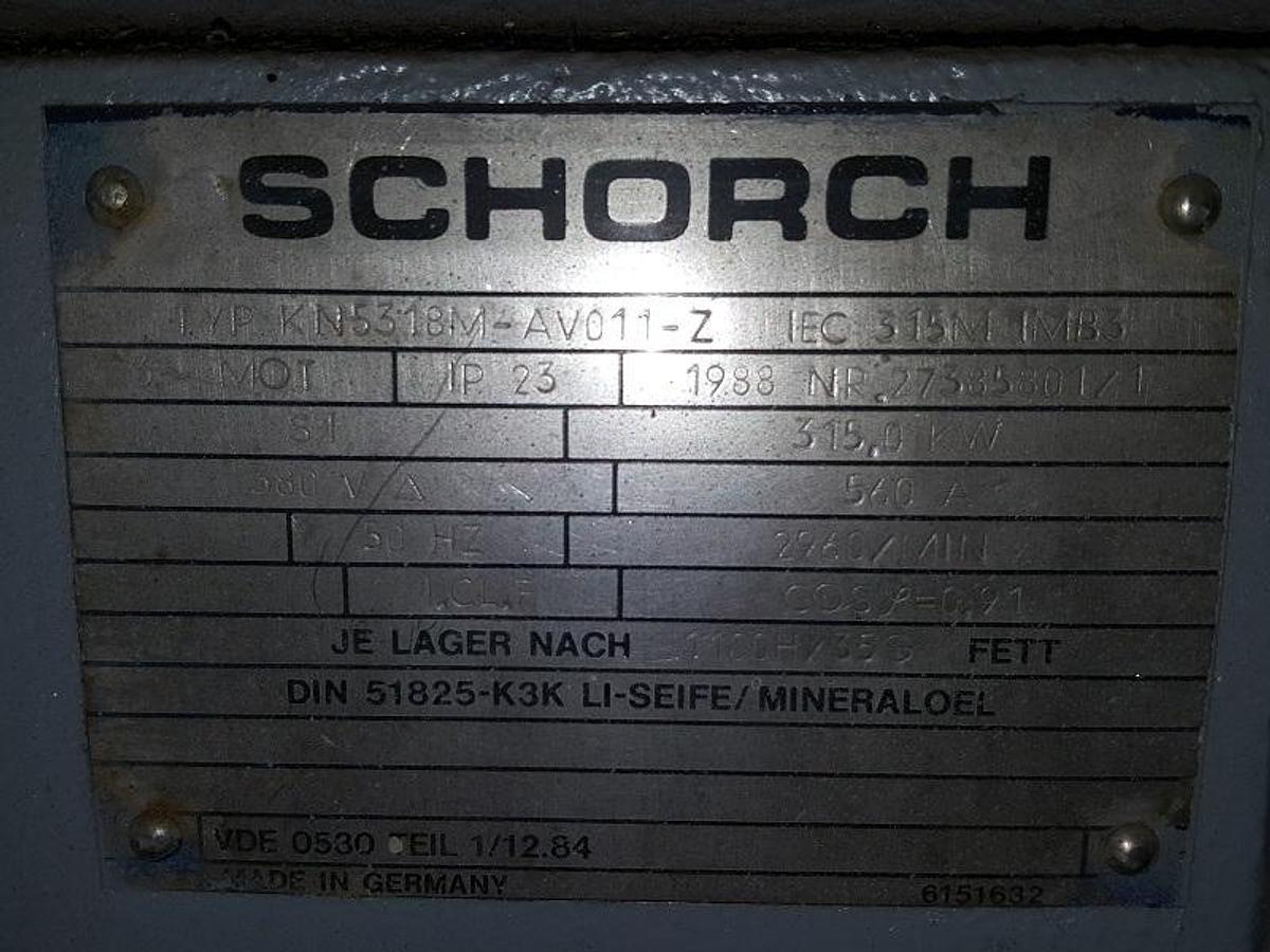 Used Used SABROE VMY336M Screw Compressor