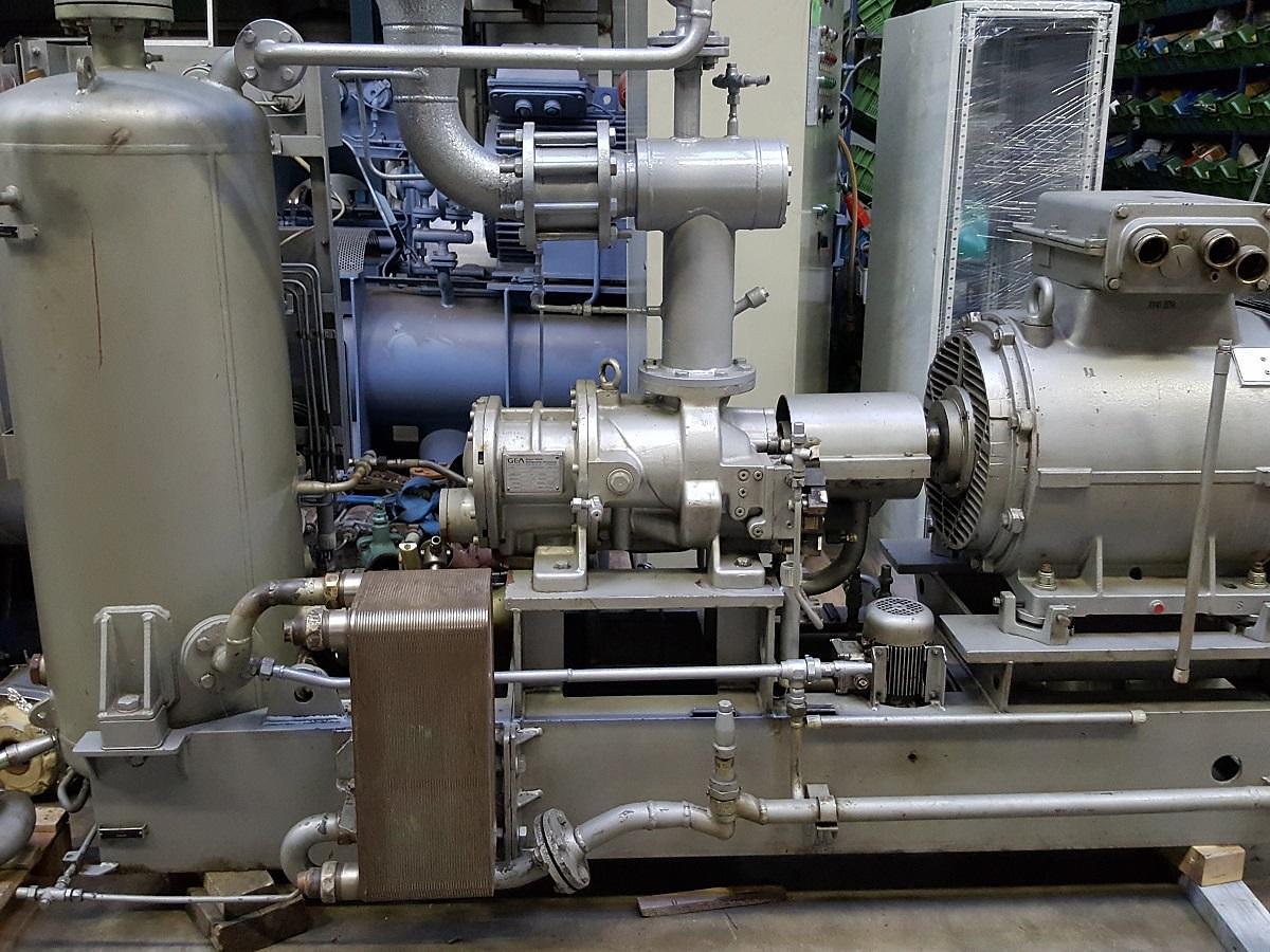 Gebruikt Used GRASSO H2 Screw Compressor