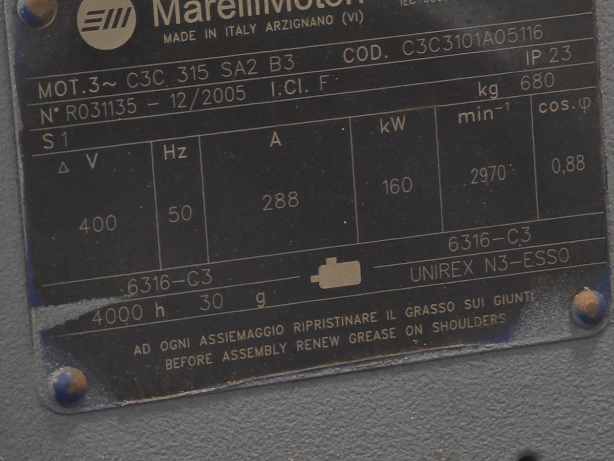 Gebruikt Used Grasso P3 Screw Compressor DUO