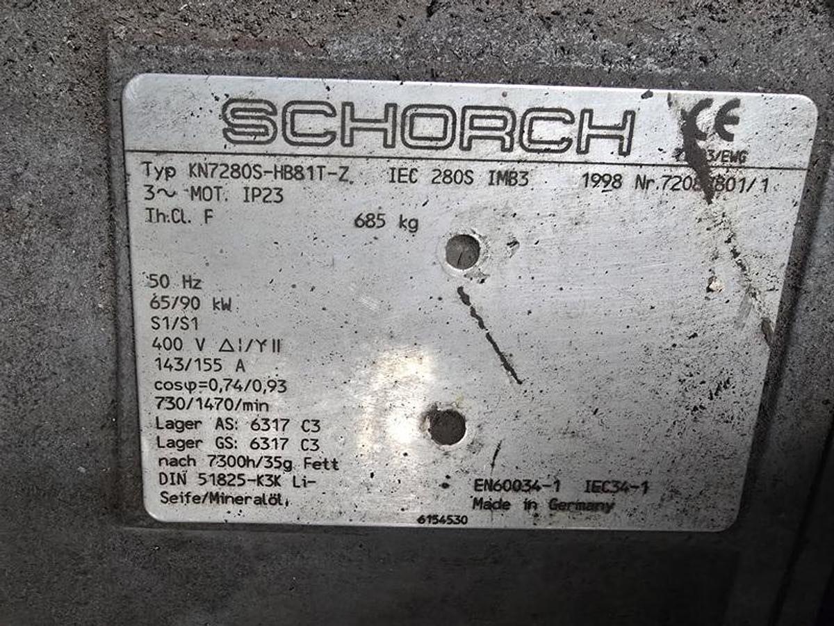 Gebruikt Used Electric Motor Schorch
