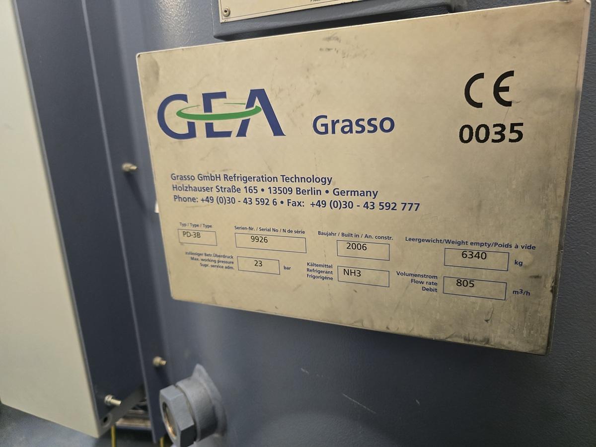 Gebruikt Used Grasso P3 Screw Compressor DUO