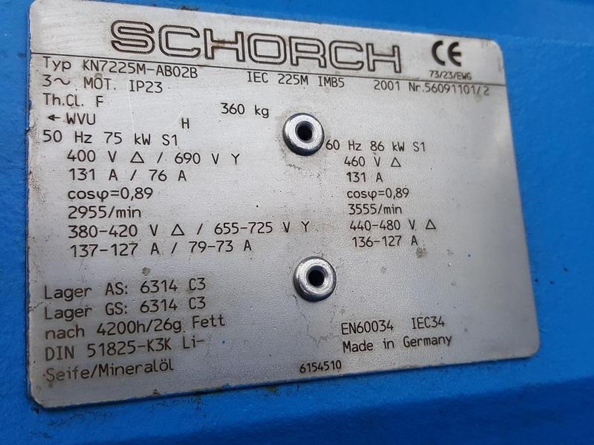 Used Used GEA Grasso E2 Twin Screw Compressor