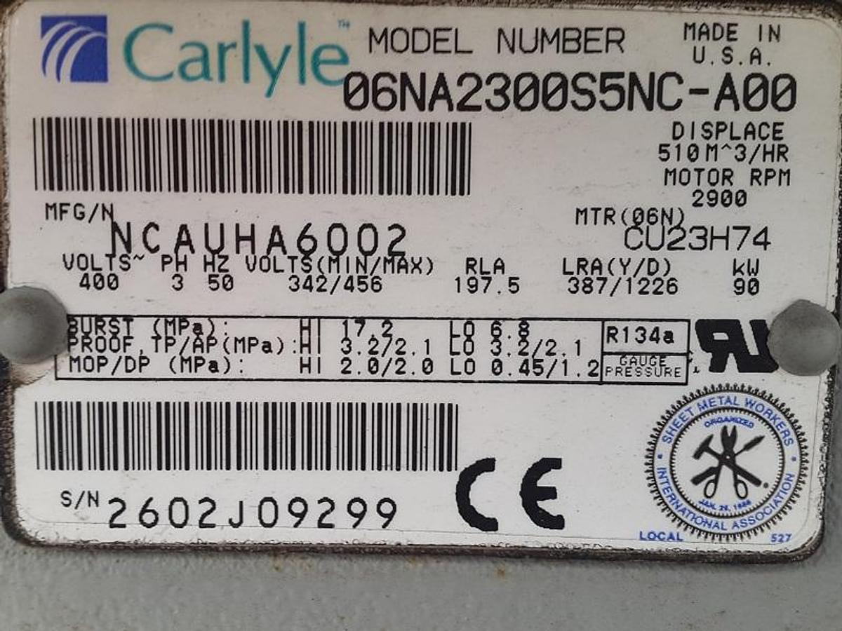 Gebruikt Gebruikte Carrier GX227 Luchtgekoelde Chiller