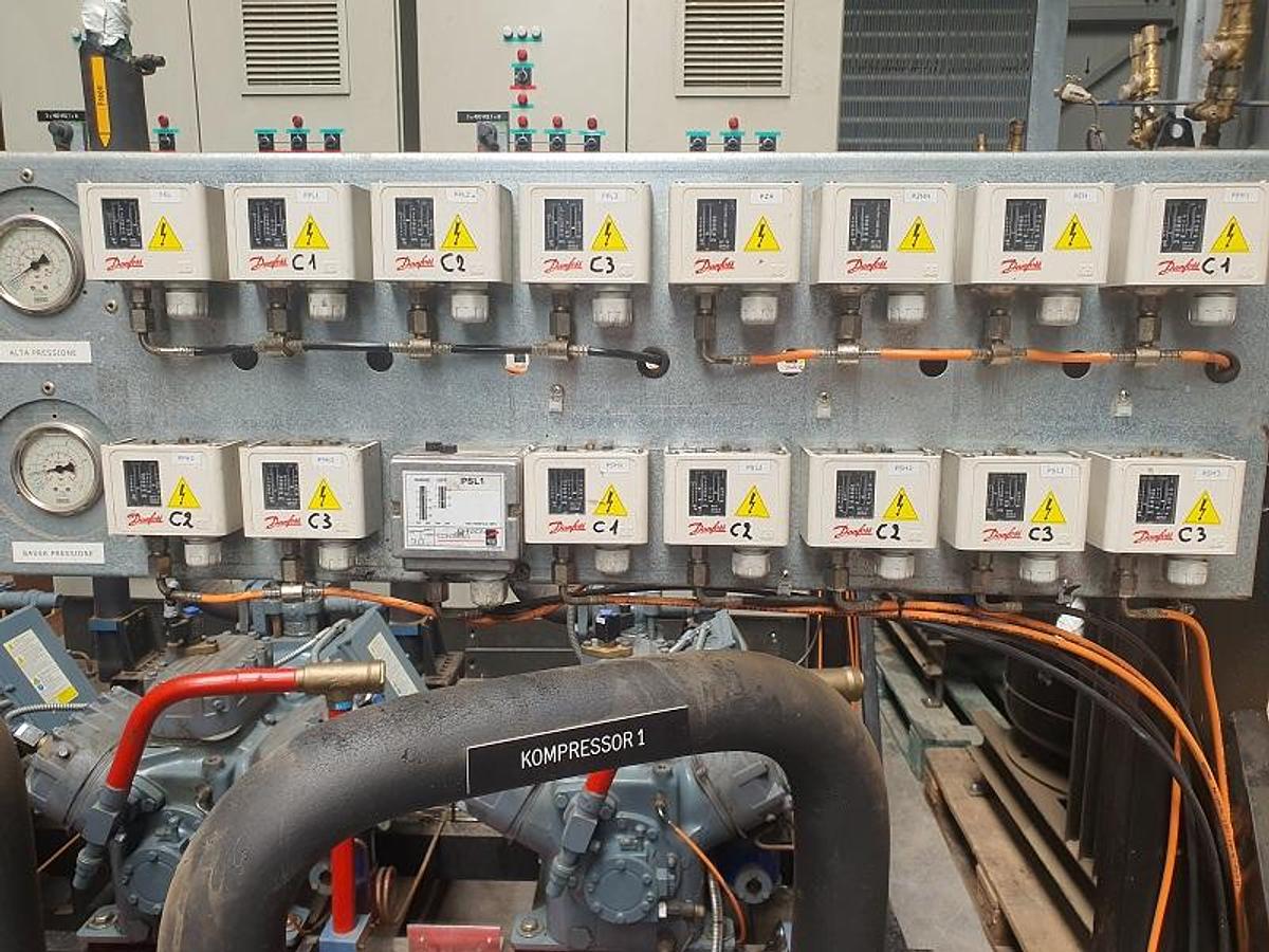 D'occasion Unité de compresseur à piston Copeland DWM D6DH5 usagée - Système de réfrigération complet