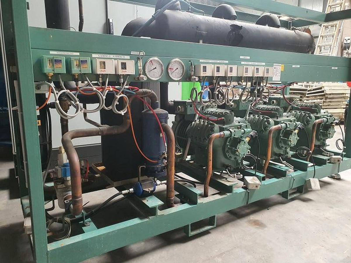 Gebruikt Used BITZER 6G Piston Compressor Unit - Complete refrigeration system