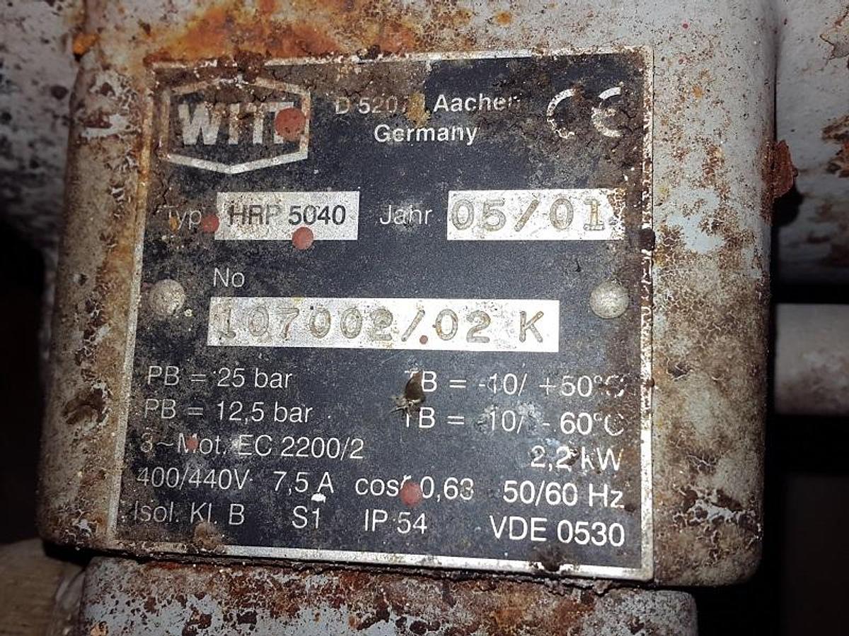 Gebruikt Used Refrigerant Pump WITT HRP5040