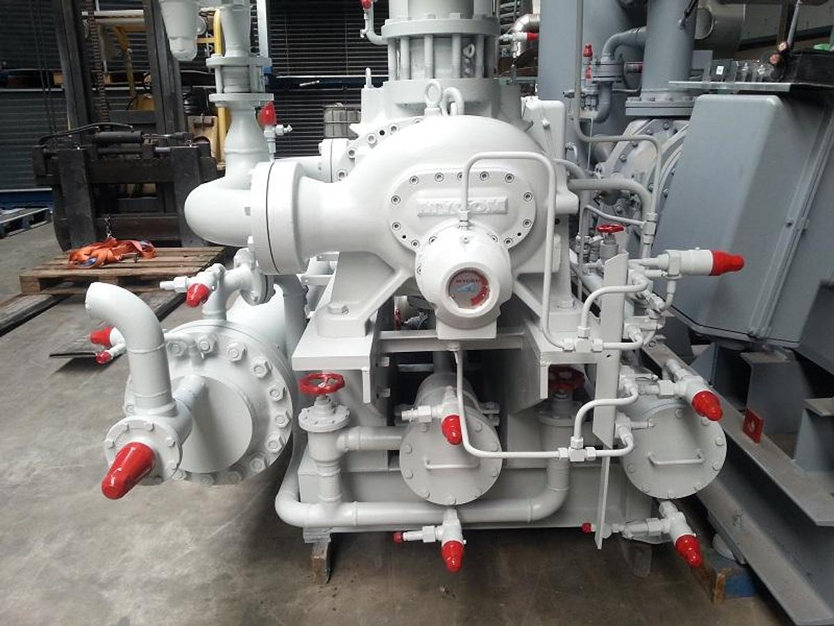 Gebruikt Used Mycom 2016LSC Screw Compressor