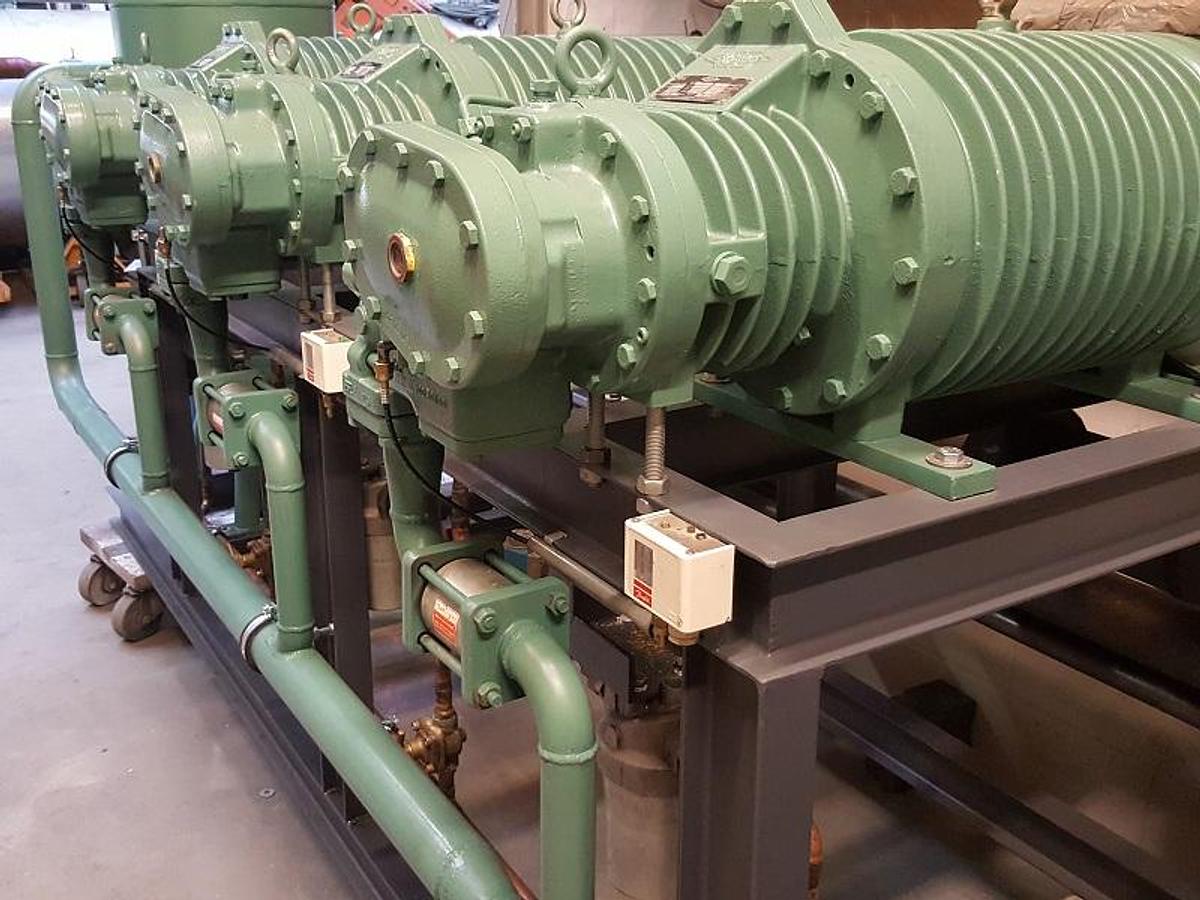 Used Used BITZER HSK7051 Screw Compressor Unit