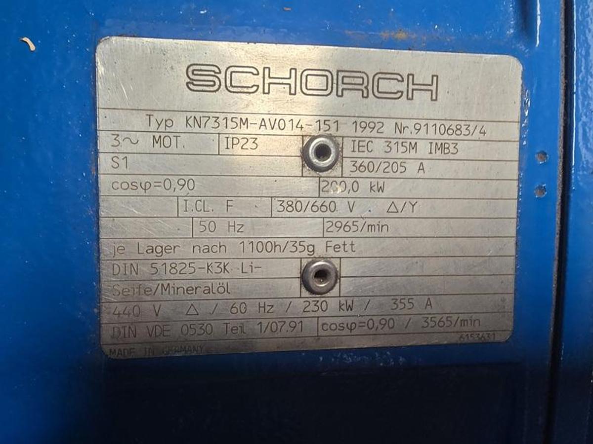 Gebruikt Used Electric Motor Schorch