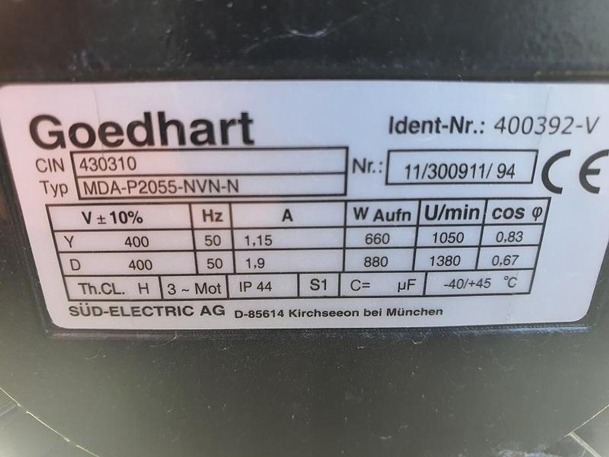Gebruikt Used CO2 Goedhart VCI-815010 Evaporator