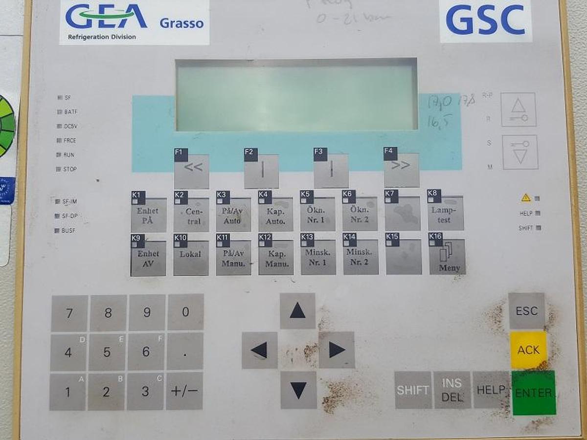 Used Used GEA Grasso E2 Twin Screw Compressor