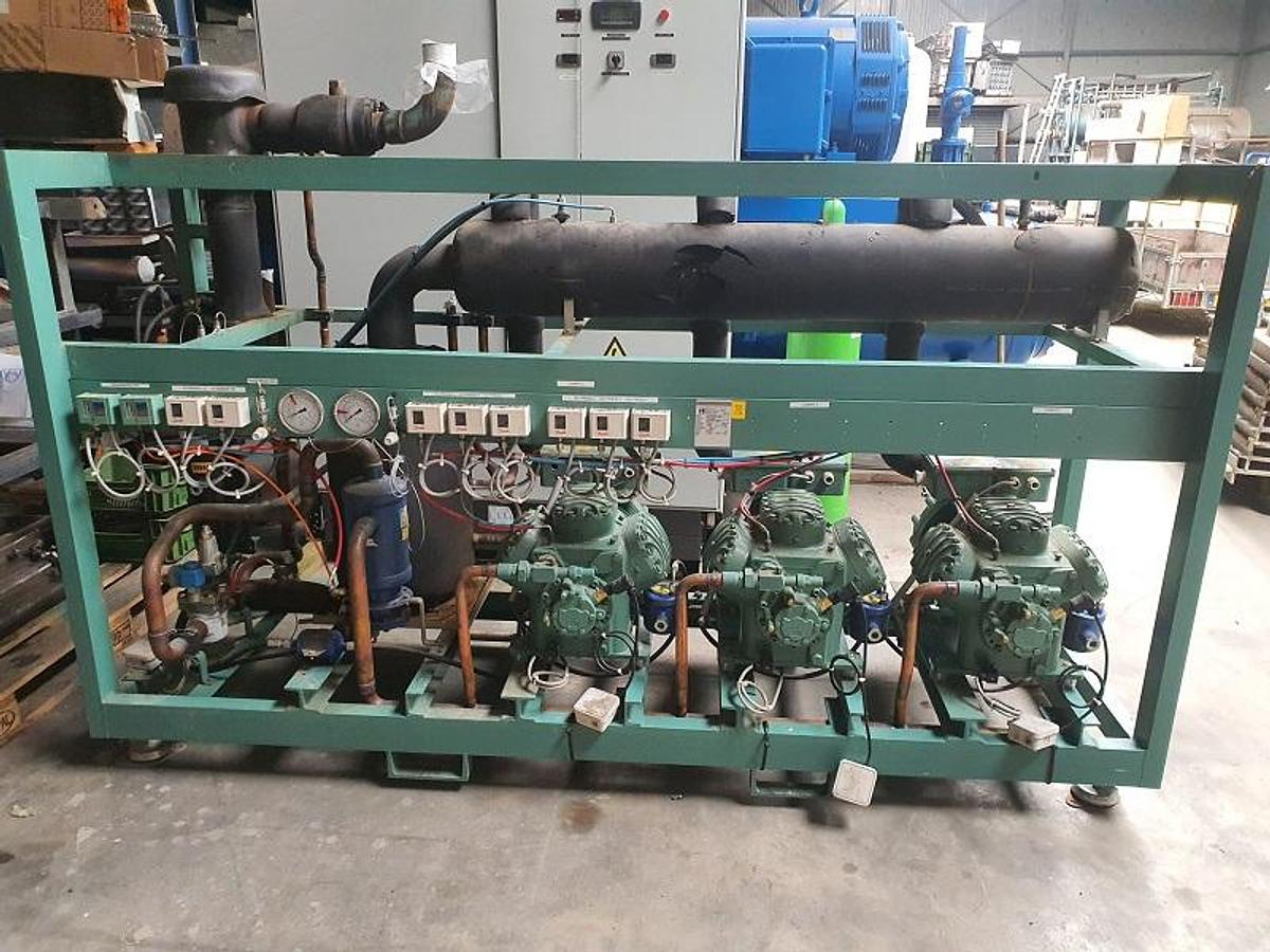 Gebruikt Used BITZER 6G Piston Compressor Unit - Complete refrigeration system