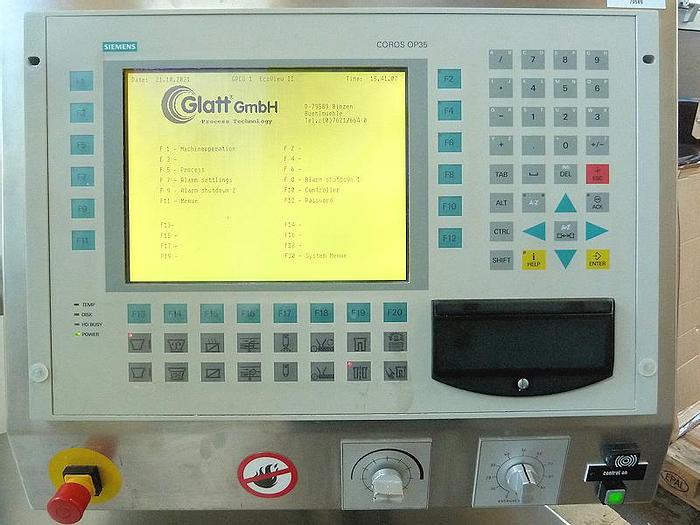 Used E 15238 E - Fluidbed Dryer / Spray Granulator / Coater GLATT GPCG 1.1