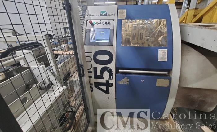 Used Weinig Luxscan Scanner & Dimter Optimizing Saw