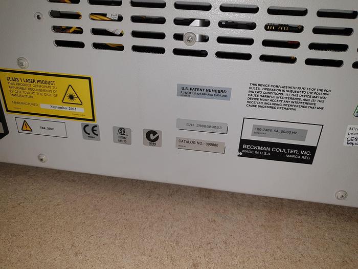 Used Beckman Coulter CEQ 8800 DNA Sequencer