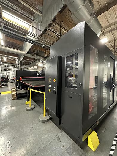 Used 2013  Amada  Acies 2515T Punch/CO2 LASER WITH TOOL LOADER, TOOLING, SPINDLE