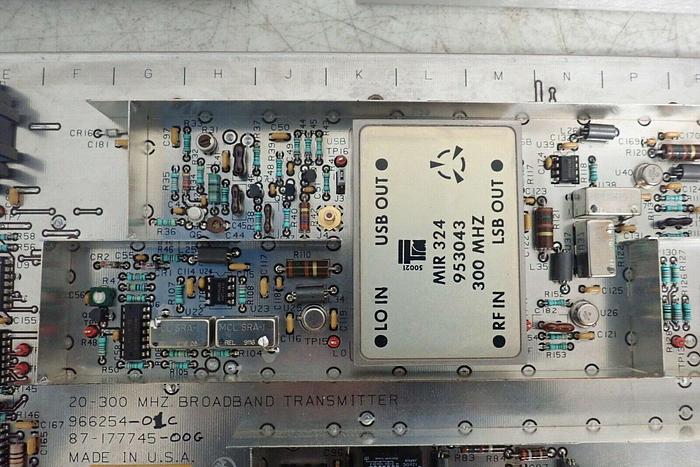 Used 20-300 MHz Broadband Transmitter 966254-01C 87-177745-00G 149201160 Board