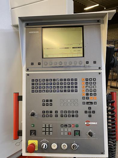 Used BRUGT CNC-VÆRKTØJSFRÆSER FABR. HERMLE, MODEL U630T