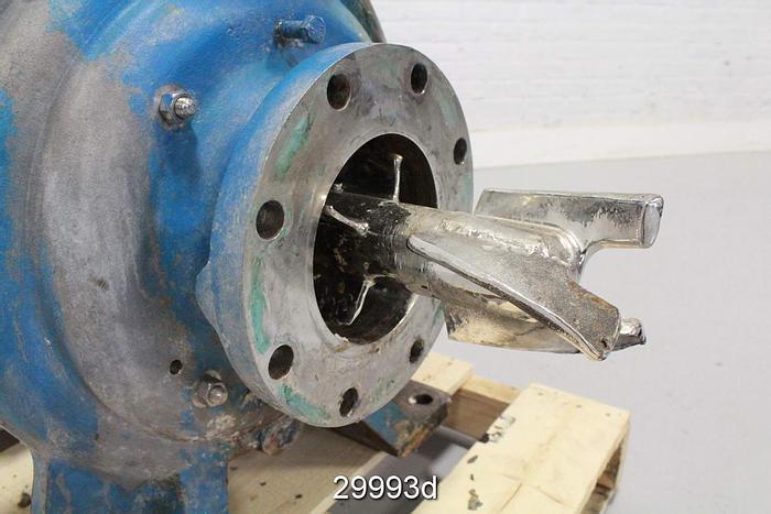Used Goulds 3500 Pump, 3x6x14, Stainless Steel Casing #29993