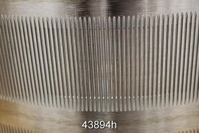 Used Voith VS O5 Pressure Screen, Stainless Steel Housing, Stainless Steel Basket With .20mm Slots #43894