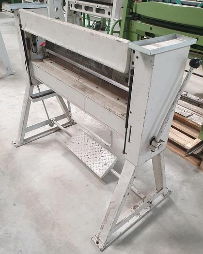 Gebraucht Schwenkbiegemaschine Schröder ASK II 1000 x 2
