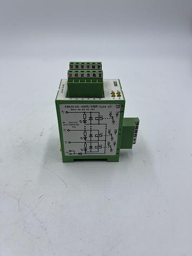 Used PHOENIX CONTACT EMUG45-4REL/KSR-G24/21
