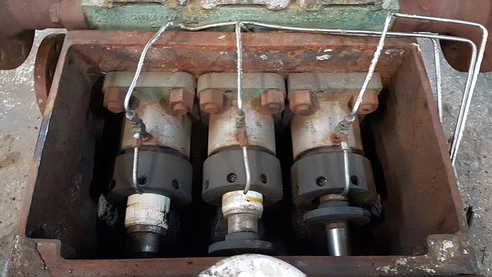 Used Oilwell A-334 Triplex Injection/Disposal Pump