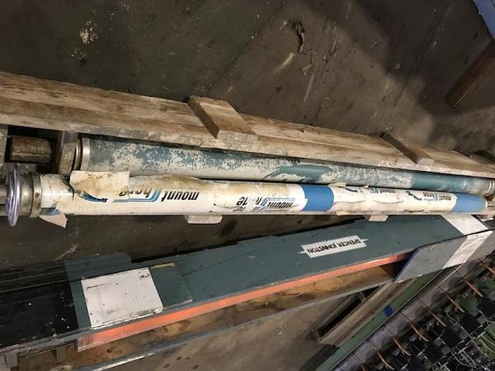 Used BOWED ROLL MT. HOPE 5" (127MM) X 112"(2.84M) FACE UNUSED