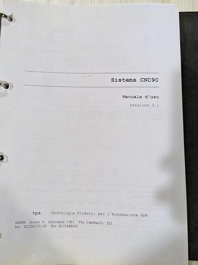 Used 1999 CNC Alberti Edit 3000