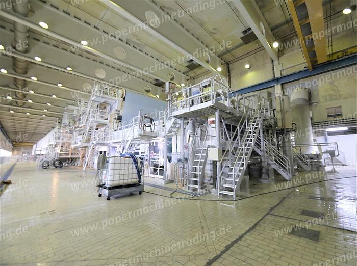Gebraucht (PM4-88) - Paper Machine Fourdrinier Make Voith 6570 mm