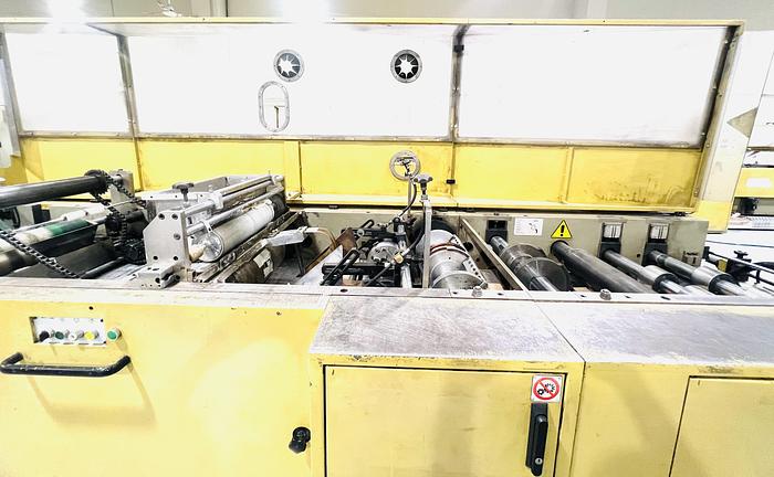 Used (visible in production) 2008 CURIONI SUN MASTER 540 - Paper bag making machine with twisted handles unit