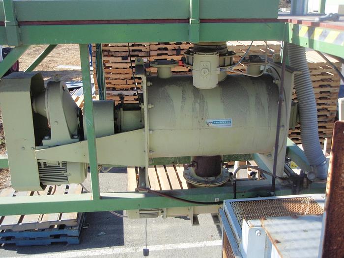 Used Mixer, Littleford, 5 CF, C/St, 15 HP, Van Beek, #S741382