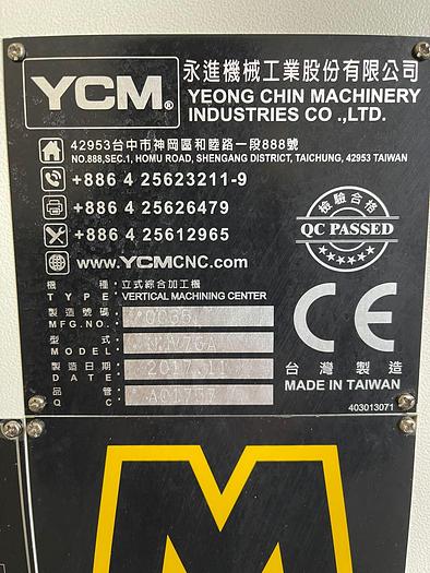 Used 2017 YCM NMV76A
