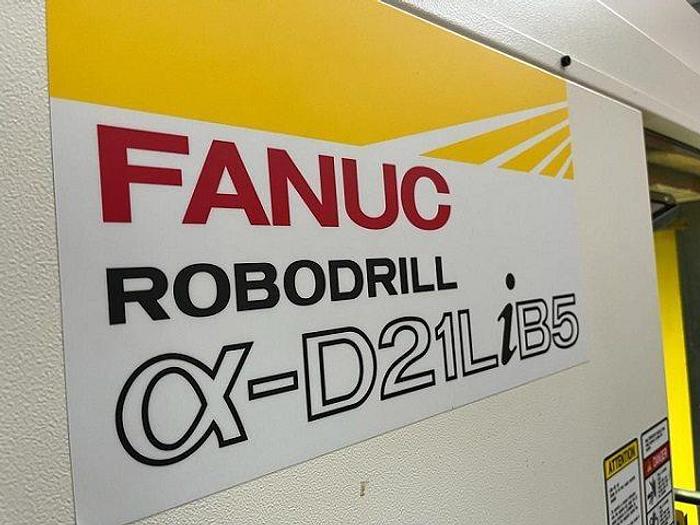 Used Fanuc D21-LiB5 RoboDrill