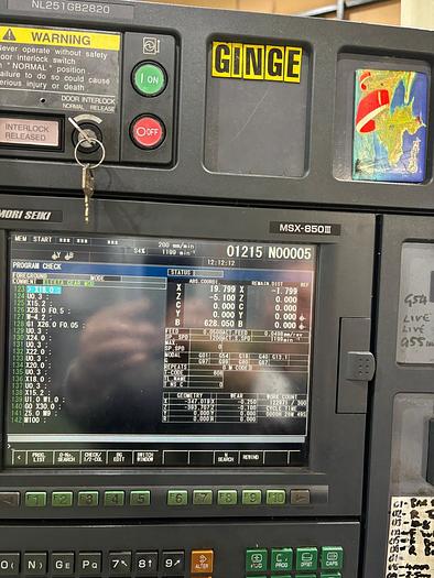 Used 2007 Mori Seiki NL2500SY