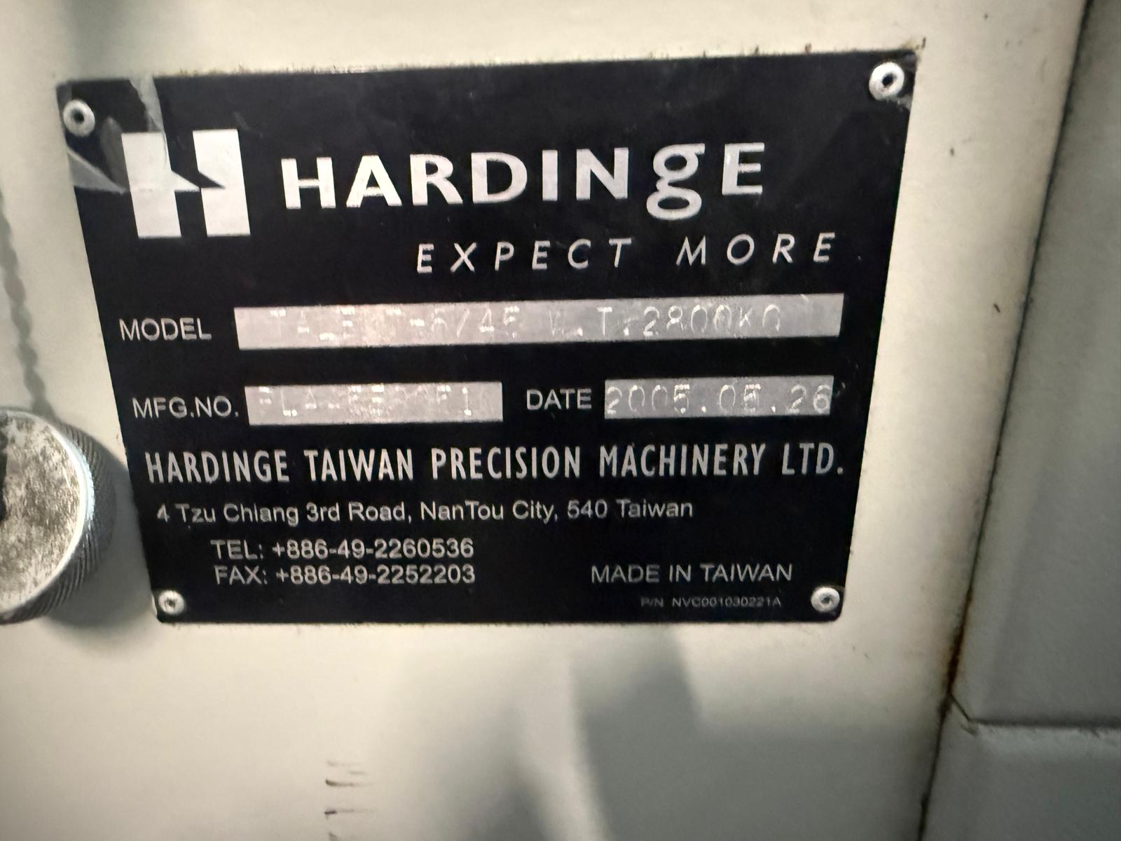 Used 2006 Hardinge Talent 6-45