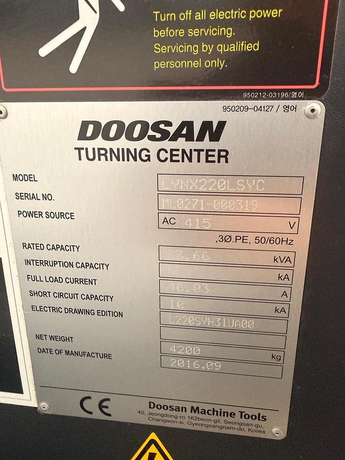 Used 2016 Doosan Lynx 220 LYSC