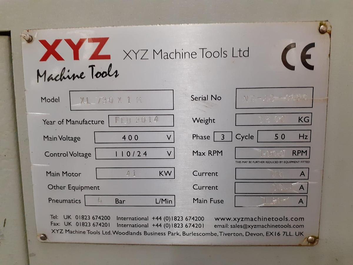 Used 2014 XYZ XL 730 x 1m