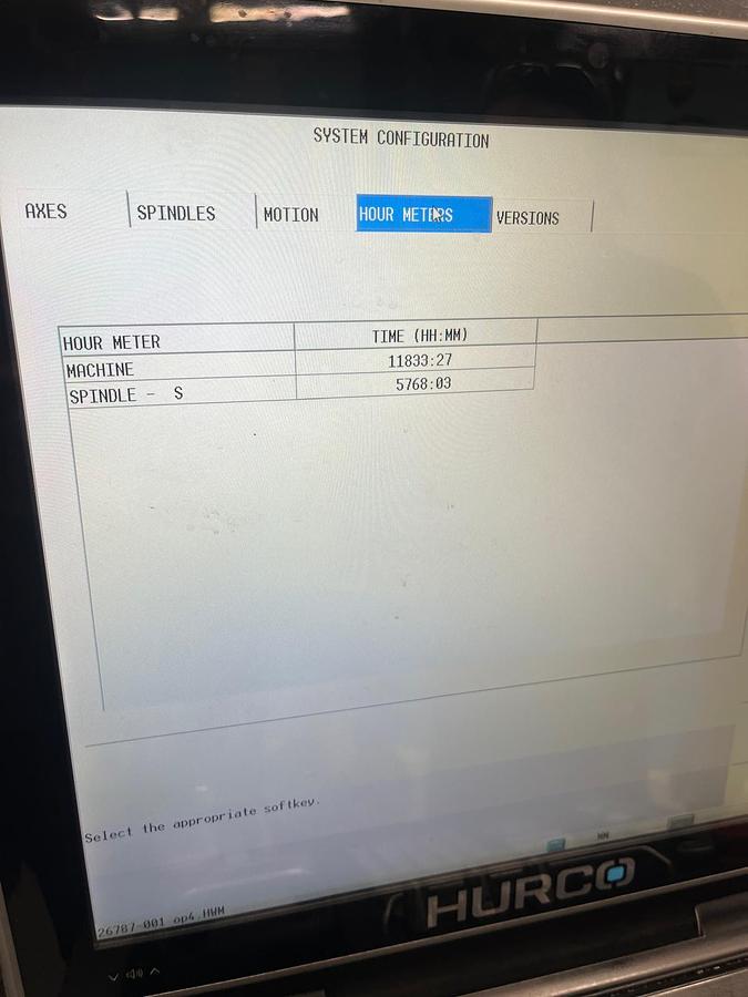 Used 2017 Hurco VM20i