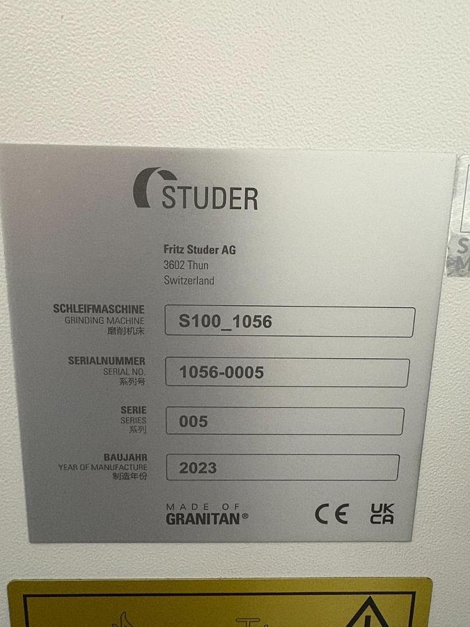 Used 2023 Studer S100
