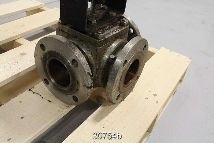 Used Neles Jamesbury LOW-TEKSC 3" Mixing Valve #30754