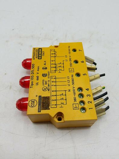 Used Tipo 105DTL500 General Electric CGE