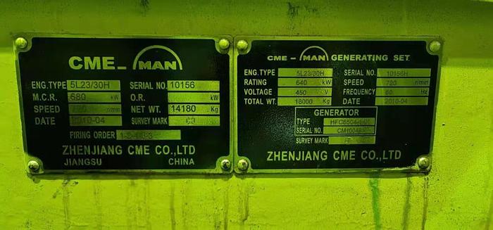 2010 MAN CME Hyundai 5L23/30H