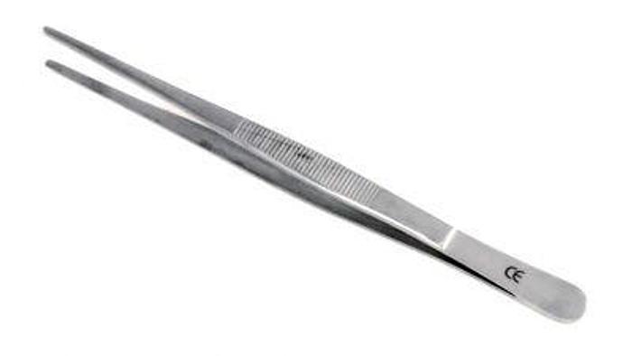 Used Forceps Tissue Dissecting Standard Point Plain 175m (7in)