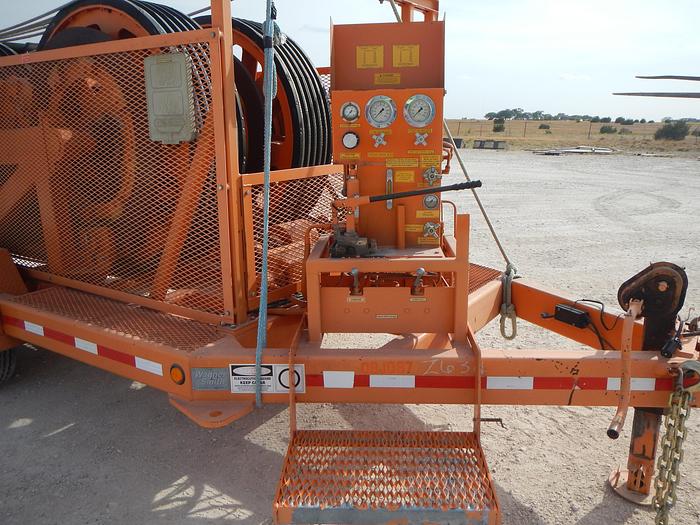 Used 2008 Wagner Smith T-2BWT-10-60 Cable Tensioner trailer
