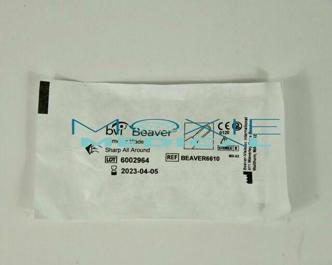 BVI Beaver Lamellar Blade Sharp All Around,  Reference BEAVER6610, Pack of 5 Units