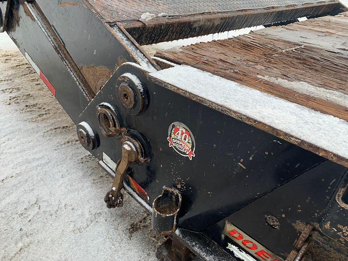 Used 2012 Doepker 40 Ton Tridem Scissor Neck Trailer