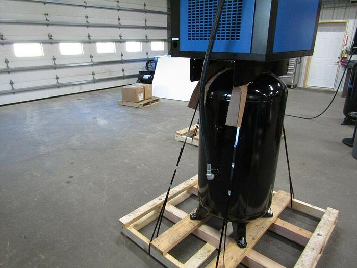 Air-Max MAC-7BSP80V Rotary Screw Industrial Air Compressor 7.5 hp 1ph. 80V W/Dryer