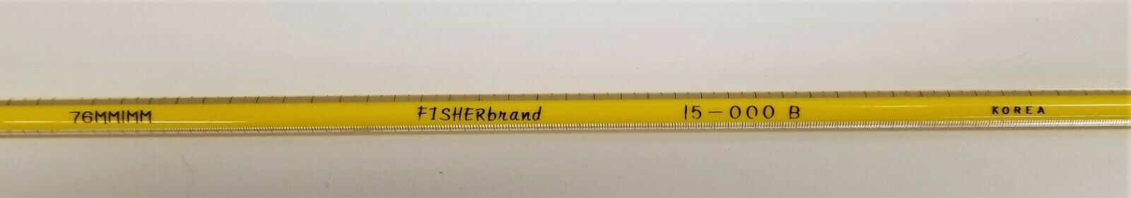 Used Fisherbrand 15-000B Fractional Degree Thermometer (-1C to +101C)