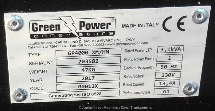 2021 Green Power GP 4000 XM HM